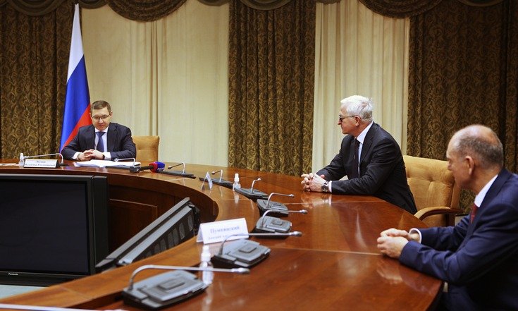 Полпред Президента в УрФО провел встречу с президентом РСПП и председателем совета директоров ТМК