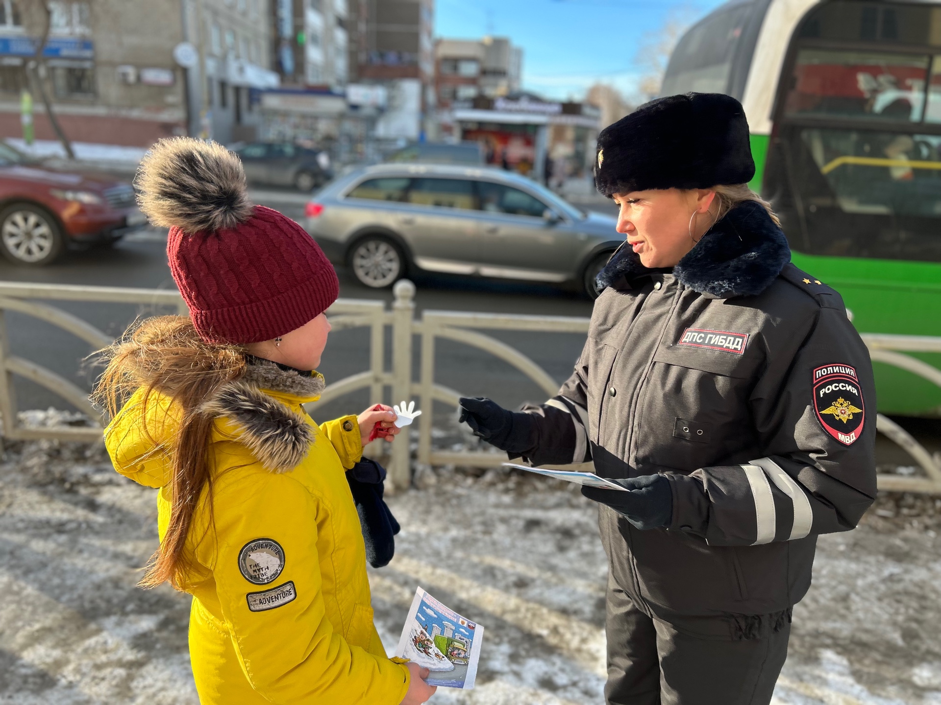В Екатеринбурге проходят профилактические мероприятия для юных пешеходов
