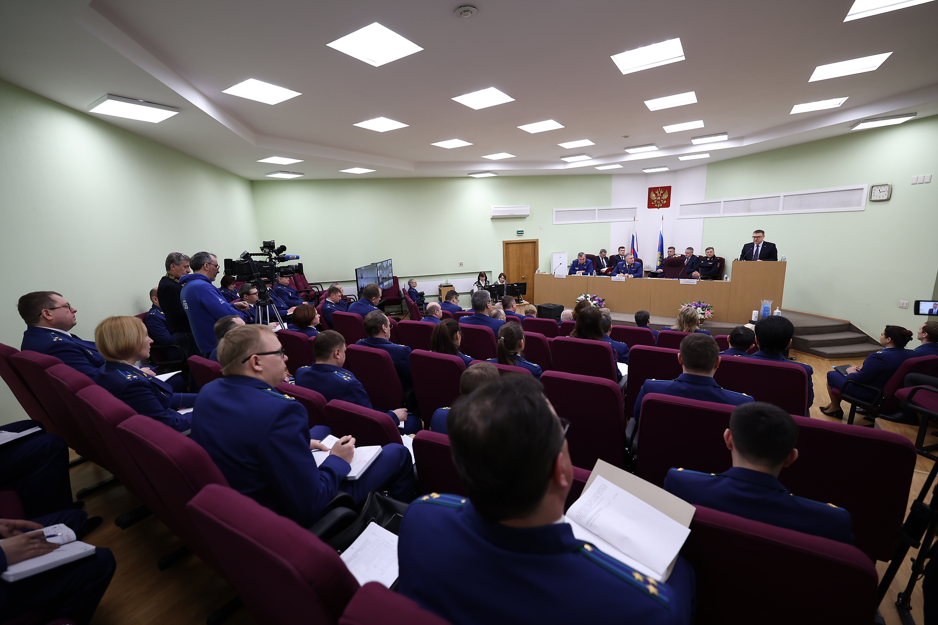 Статусные гости приняли участие в заседании коллегии Прокуратуры Челябинской области, приуроченной к итогам года