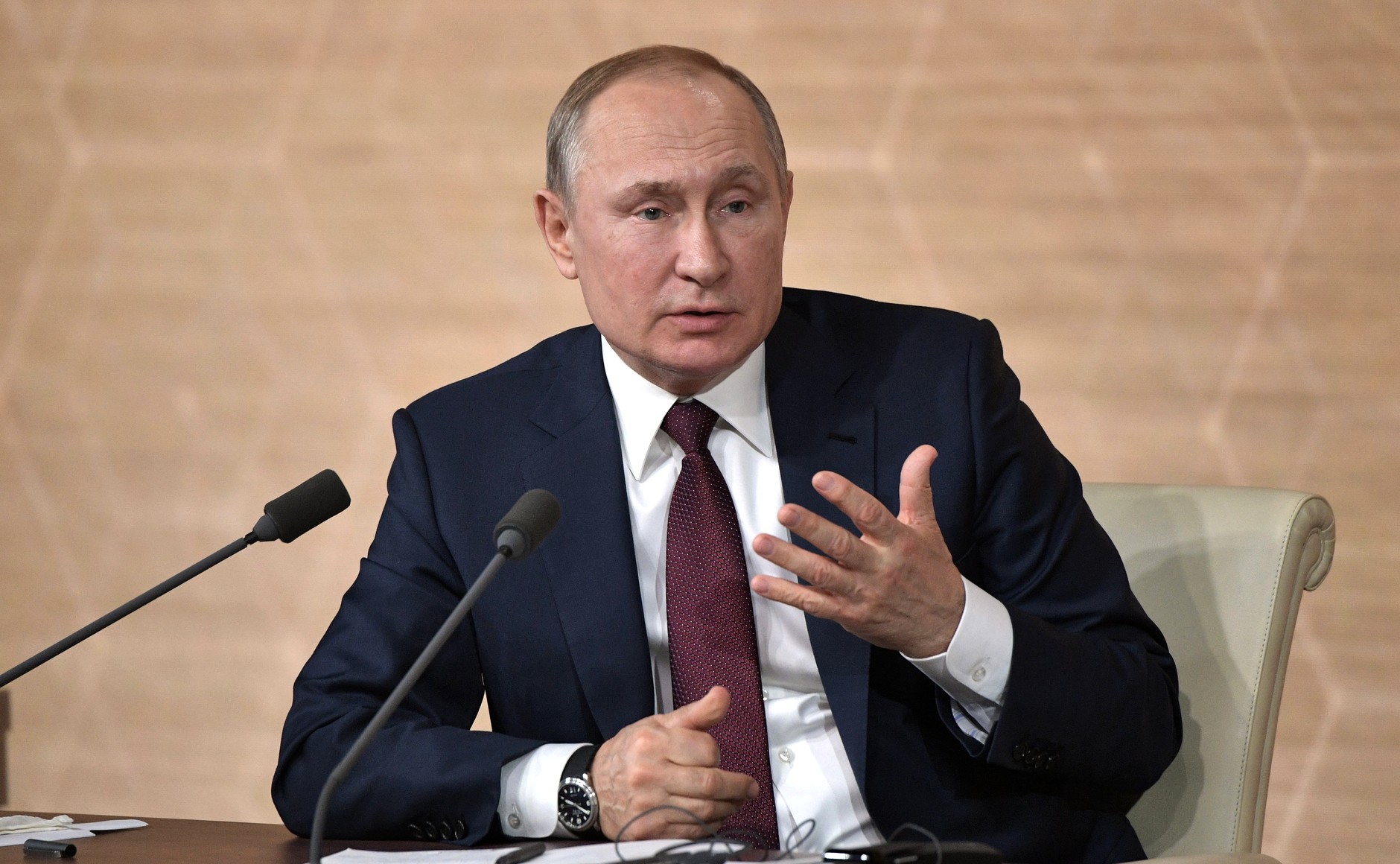 Президент России Путин готовит обращение к россиянам. Оно прозвучит с минуты на минуту